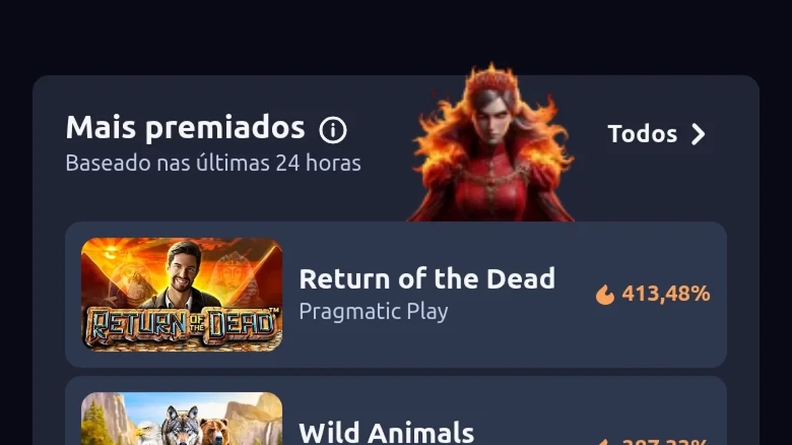 Jogos mais premiados do casino Betano — licenciado pelo SRIJ