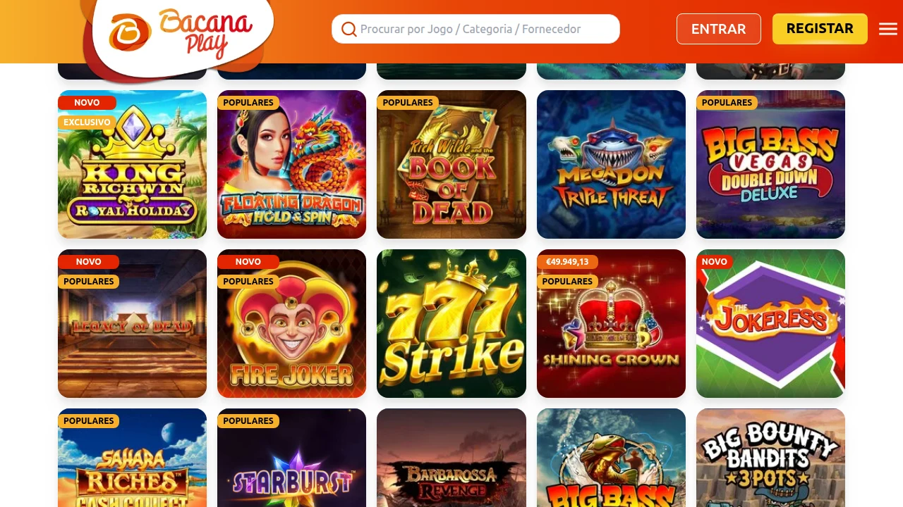 slots casino ecrã 2