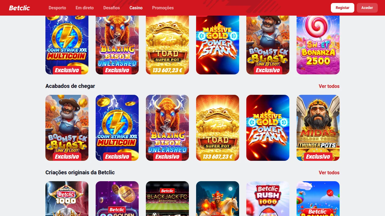 betclic casino ecrã 2