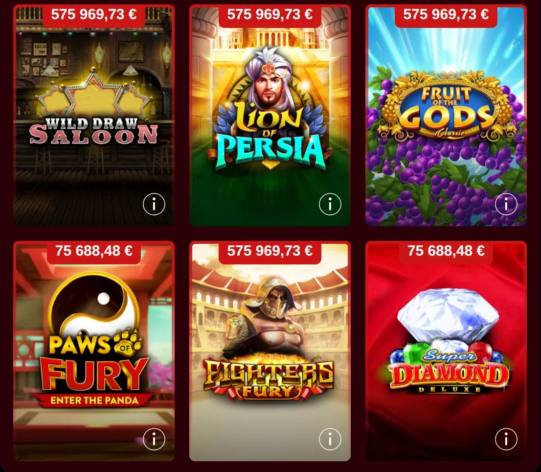 Jackpots na aplicação móvel do casino PokerStars — licenciado pelo SRIJ