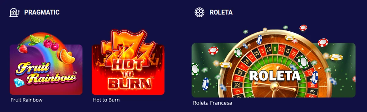 Jogos de casino do YoBingo — Roleta Francesa e slots Pragmatic, licenciado pelo SRIJ
